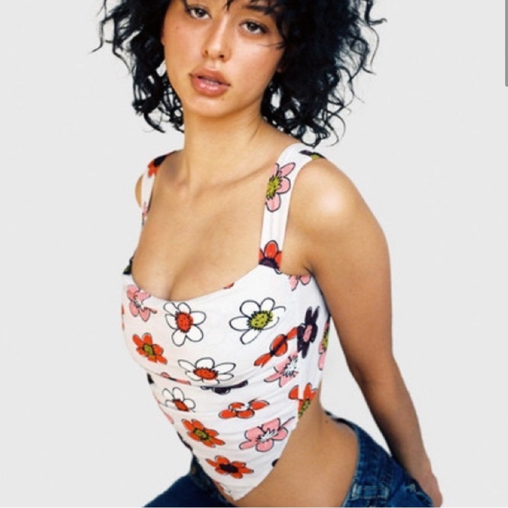 miaou tied crop top